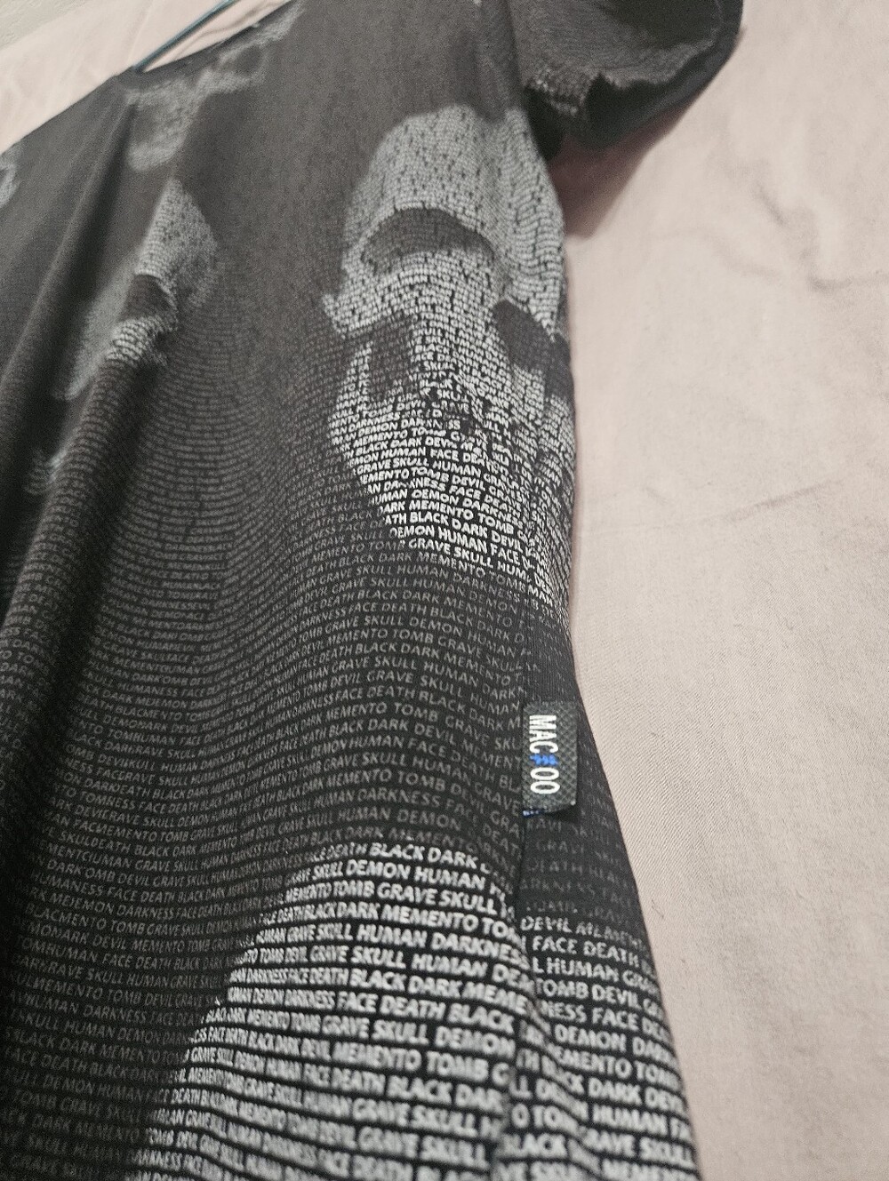 TEEHLZIP SKULL BLACK MACEOO PARIS - Picture 6 of 11